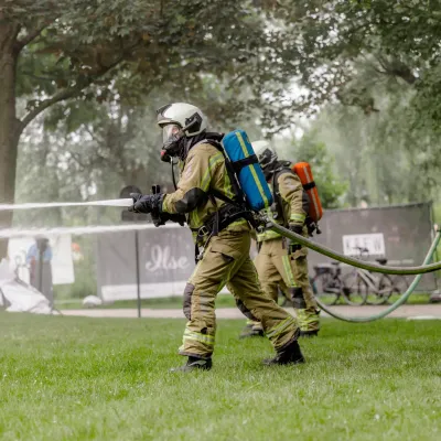 Demo jeugdbrandweer